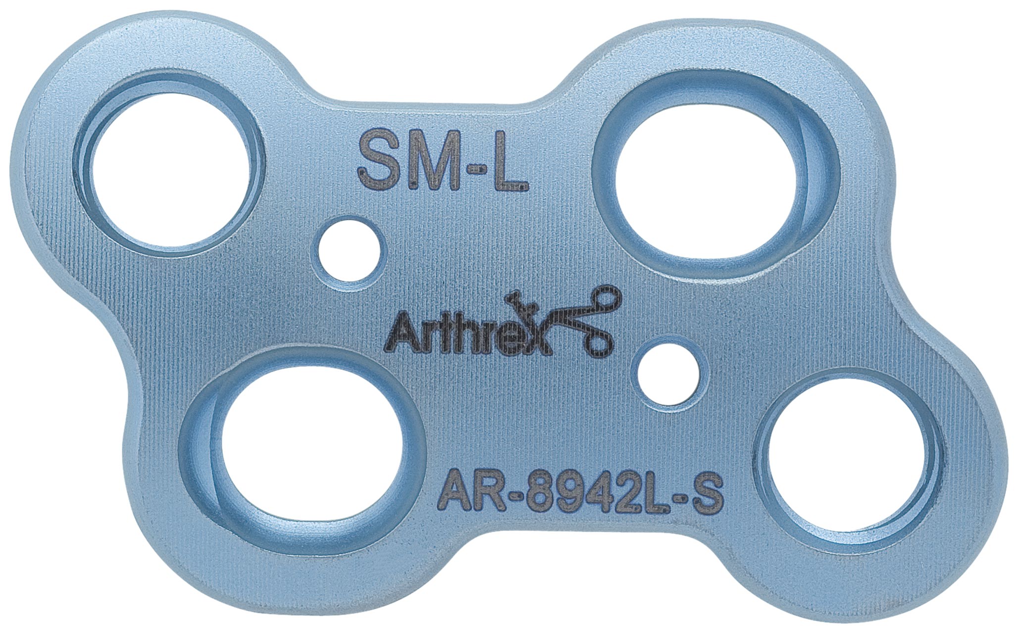 Low Profile H-Plate, Titanium, 28 x 16 mm, Small, Left - AR  - Arthrex