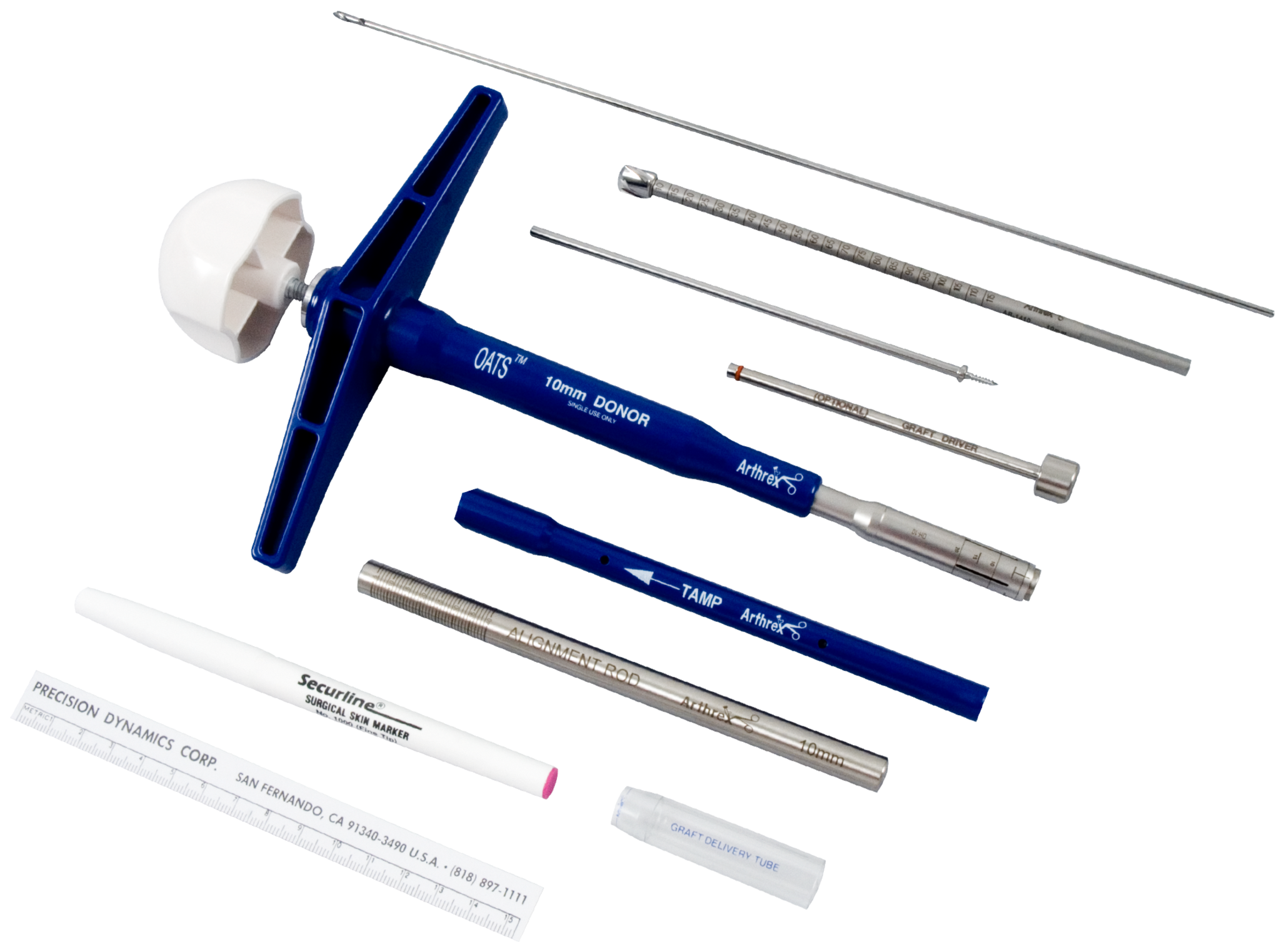 Small Joint OATS Set, 10 mm - AR-8981-10S - Arthrex