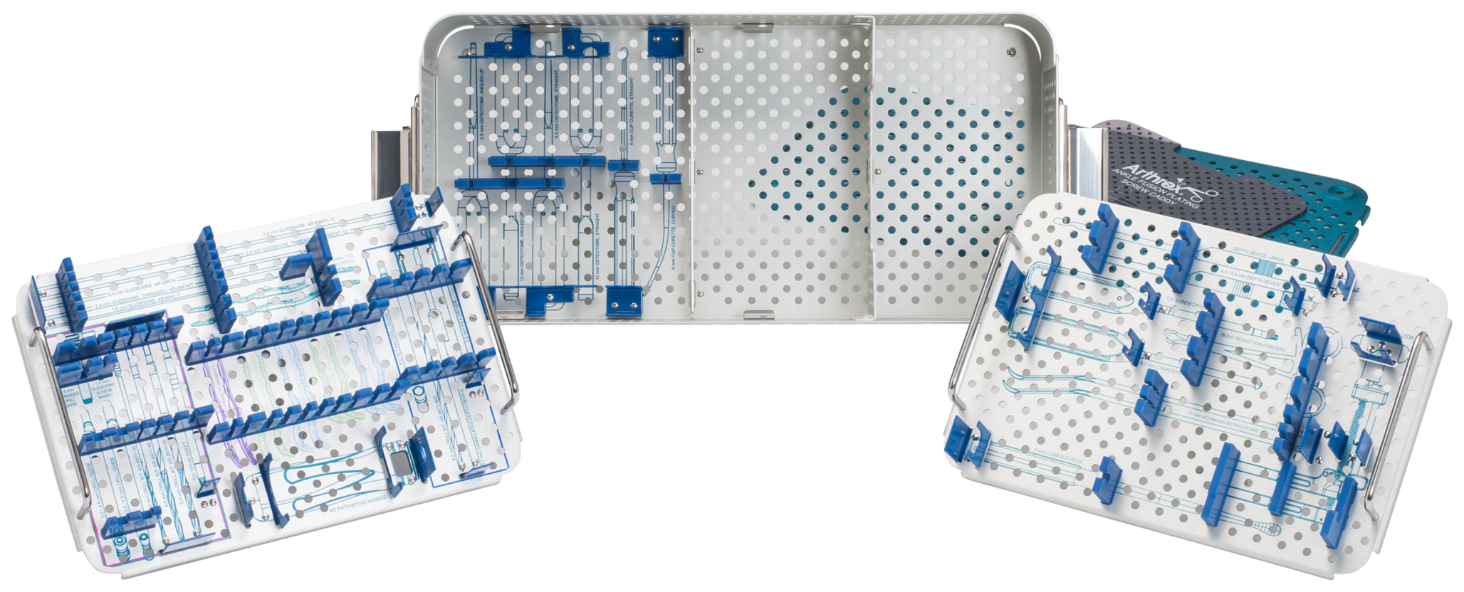 Arthrex - Ankle Fusion Plating Instrument Case - AR-8970C