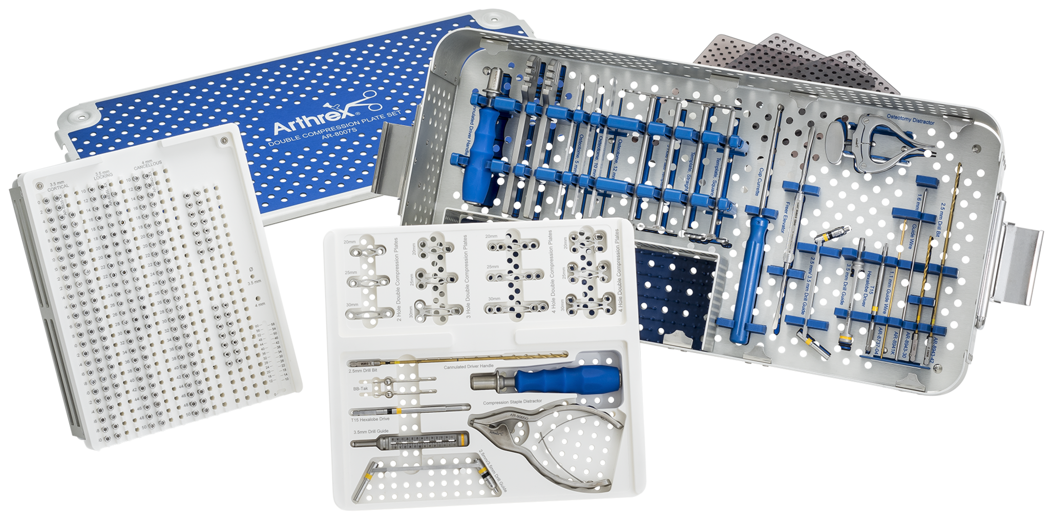 全信頼を寄せる - Arthrex Double AR-8007S - Set Plating Compression ラケット