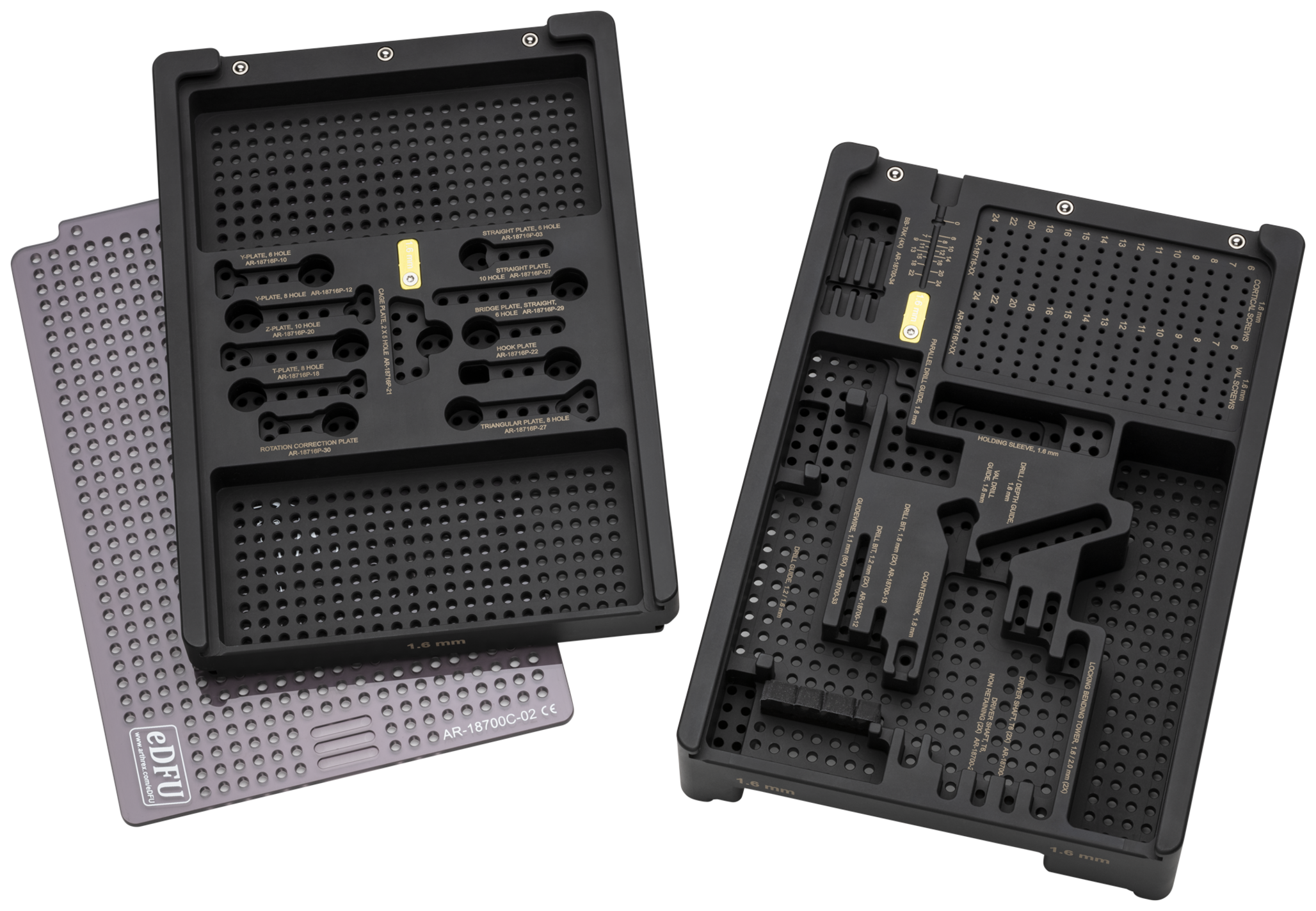 Arthrex - Mini Comprehensive Fixation System, 1.6 mm Set - AR