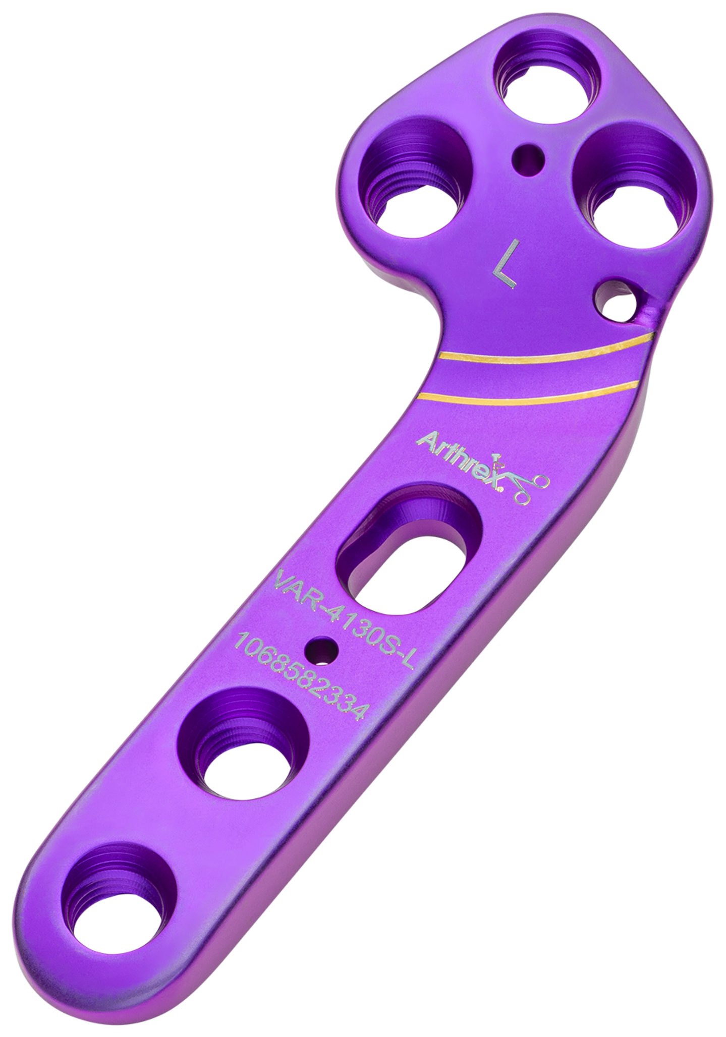 Arthrex - TPLO Plate, Standard, Left, 3.0 mm - VAR-4130S-L Arthrex - TPLO Plate, Standard, Left, 3.0 mm - VAR-4130S-L