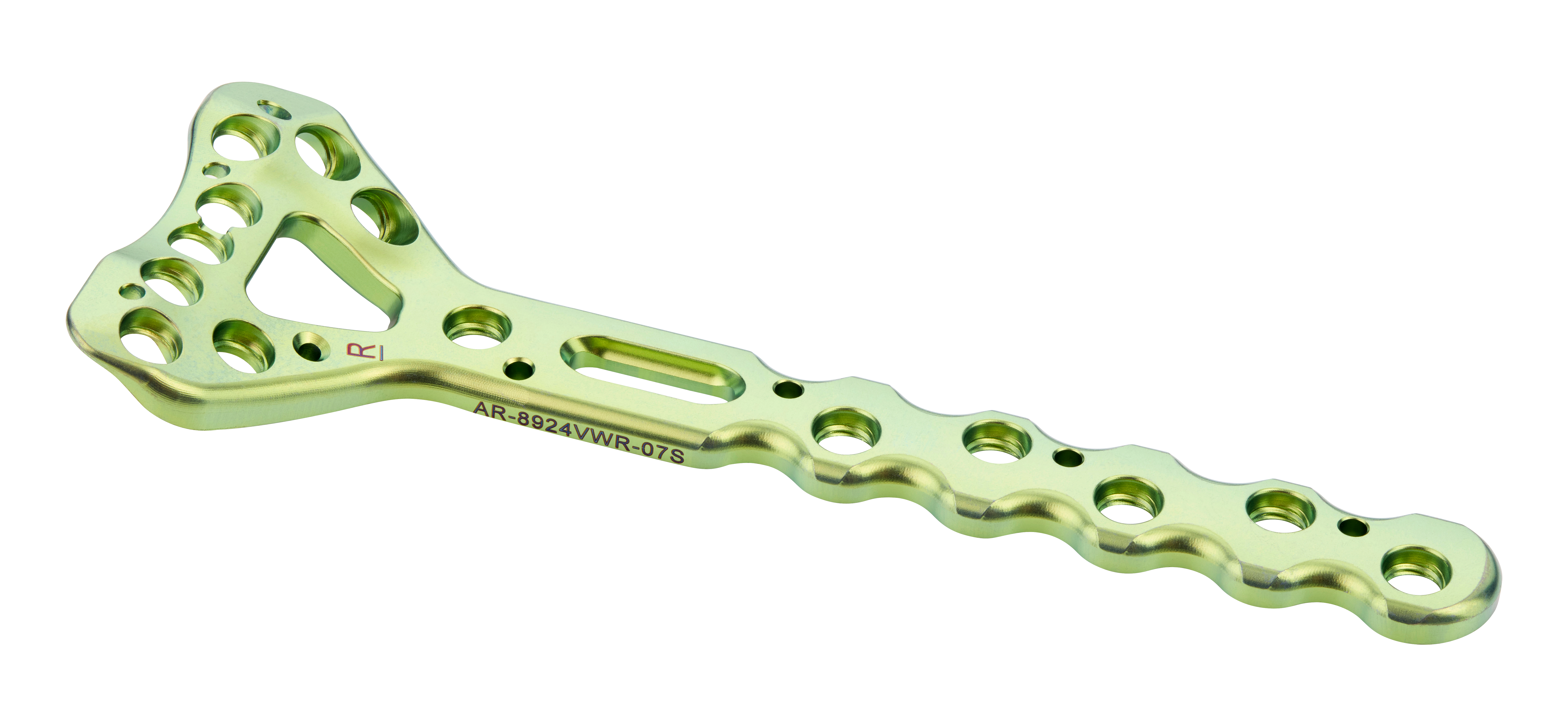 Arthrex - 2.4 mm Volar Distal Radius Plate, Wide, Right, 7