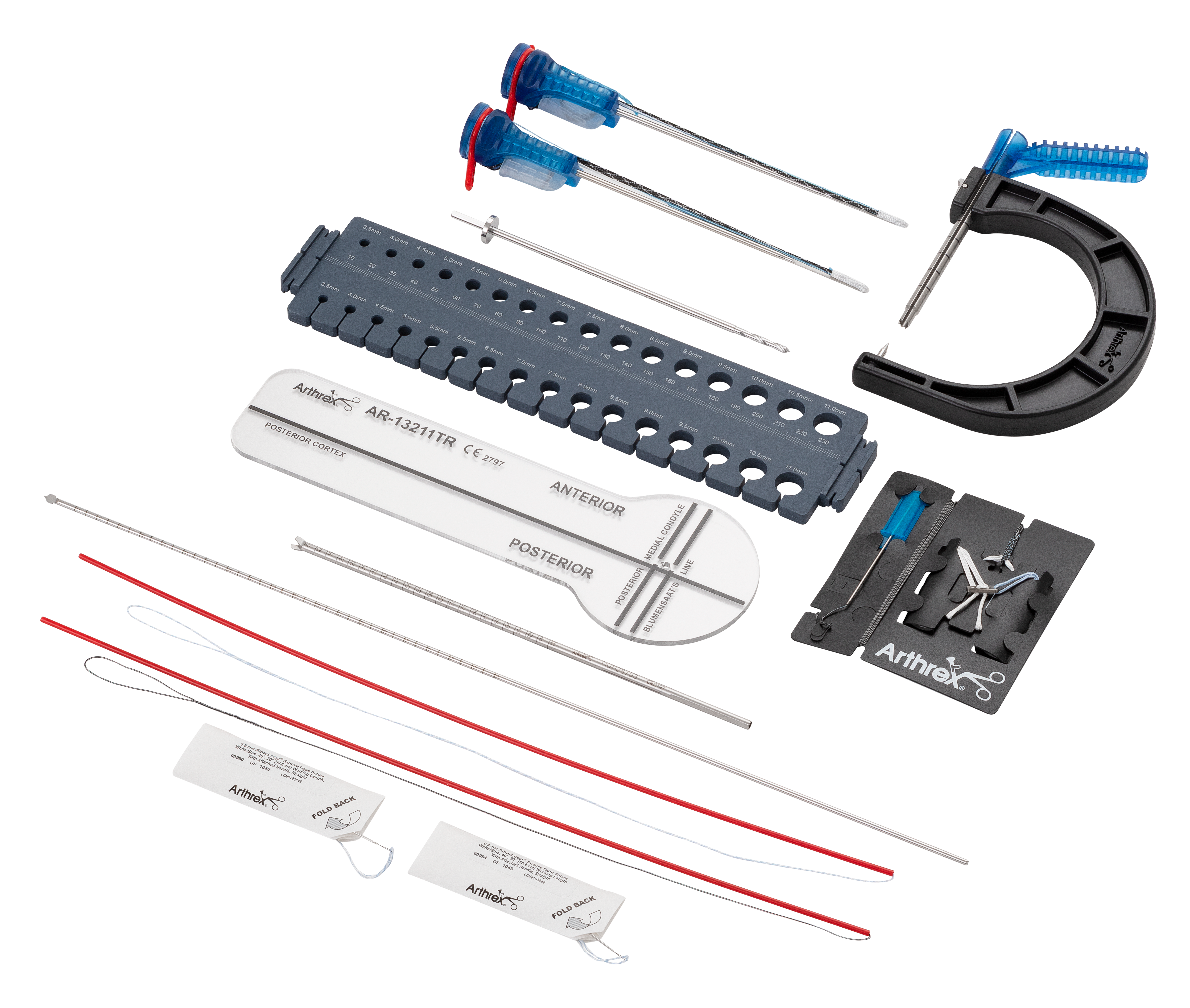 Arthrex - MPFL Onlay Implant System, FiberTag TightRope II PF