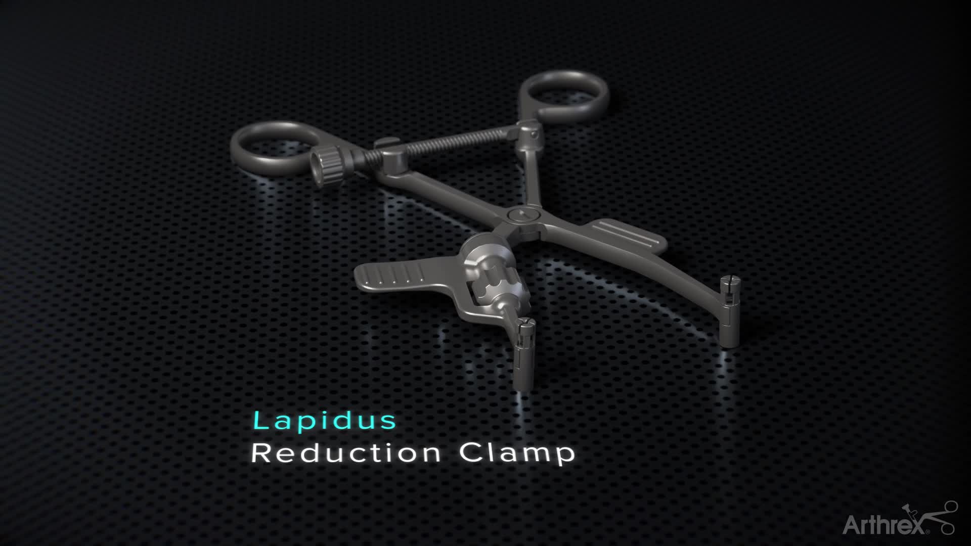 Arthrex Lapidus Reduction Clamp Animation