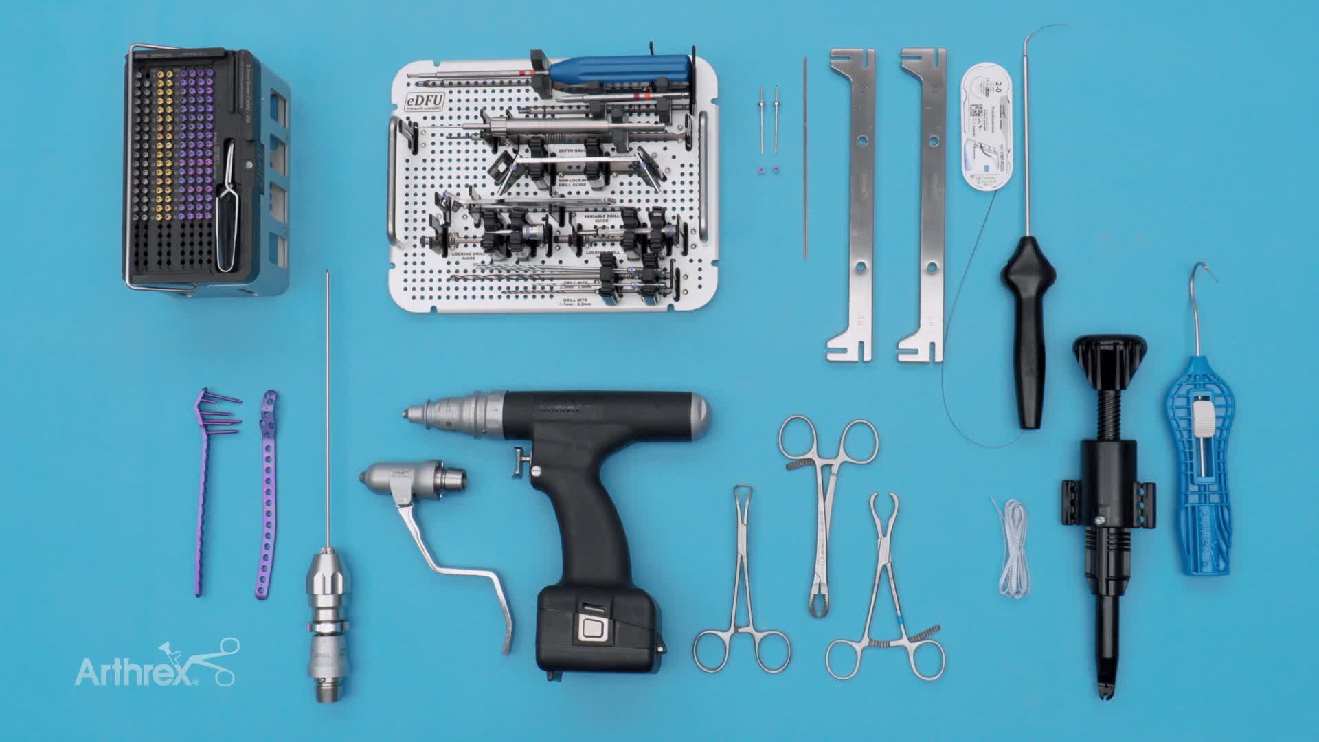 Arthrex OrthoLine Proximal Femoral Fracture Plate Surgical Technique