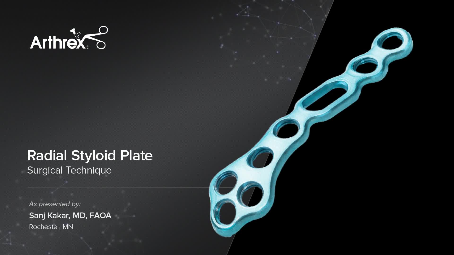 Arthrex Radial Styloid Plate