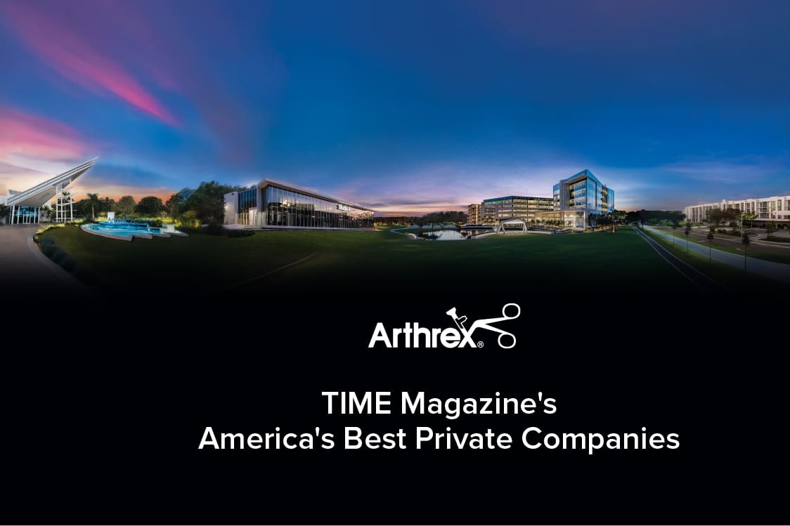 Arthrex Named One of America's Best Private Companies by Time Magazine