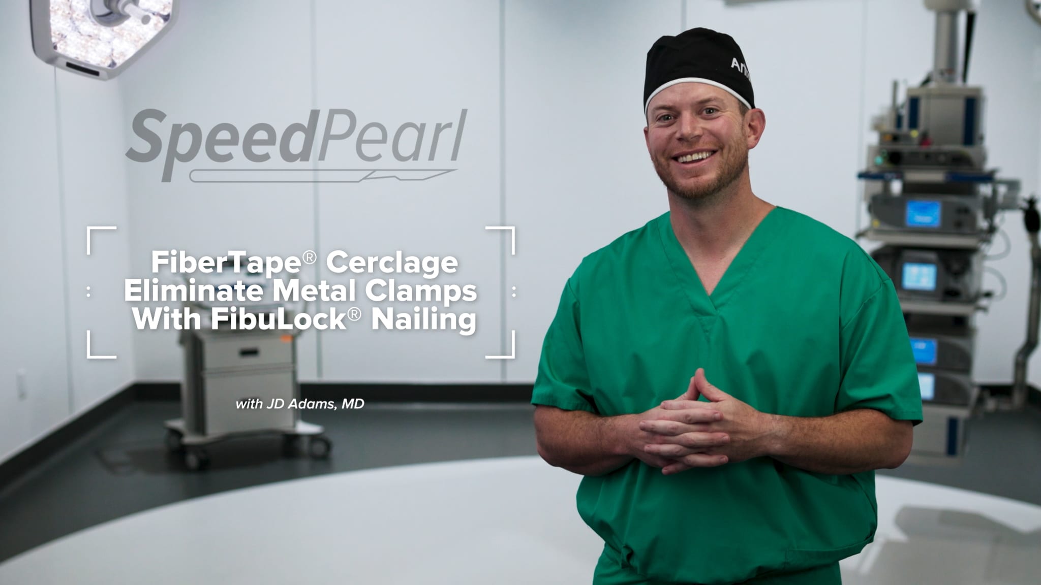 SpeedPearl: FiberTape® Cerclage—Eliminate Metal Clamps With FibuLock® Nailing