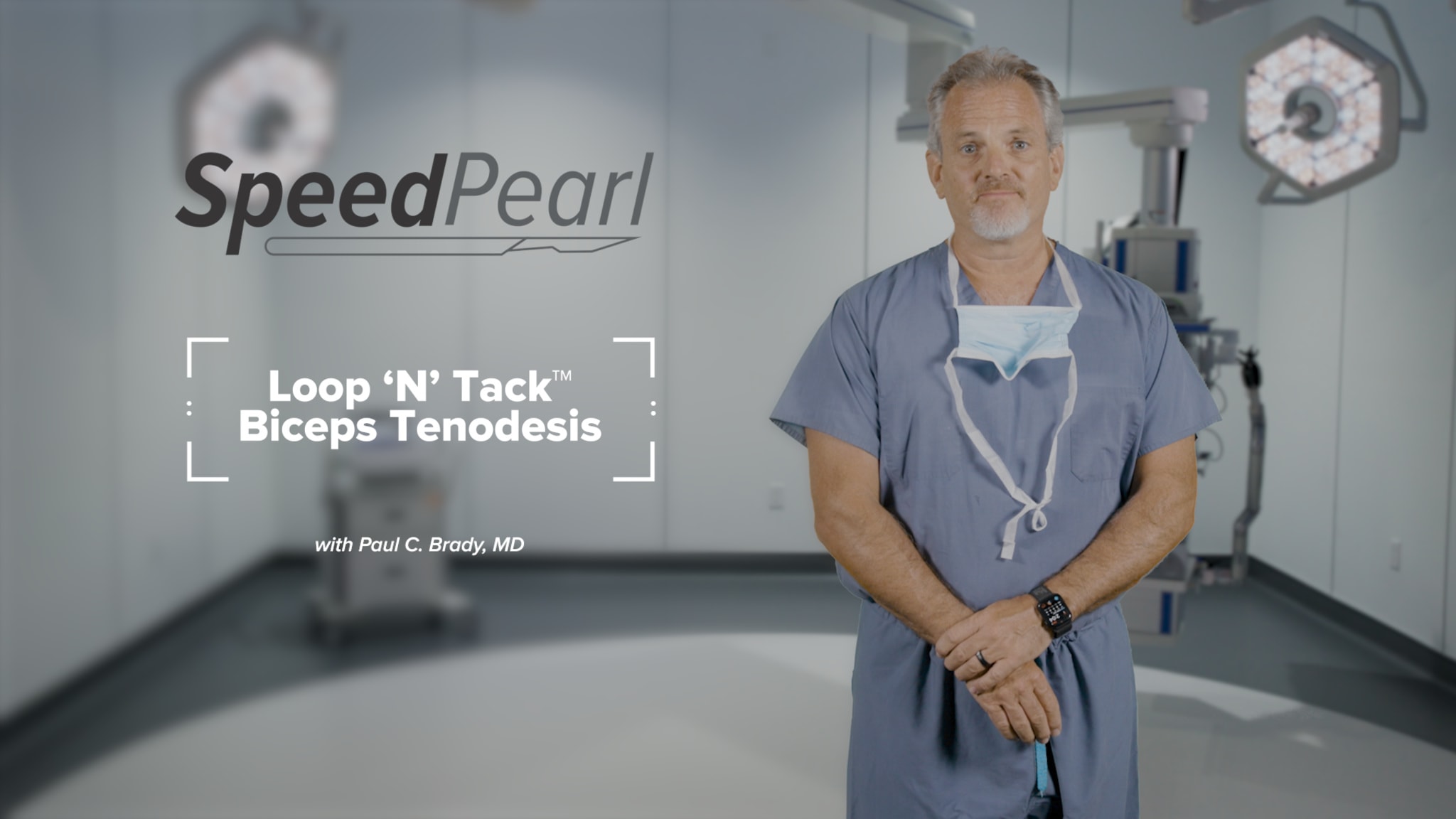 SpeedPearl: Loop 'N' Tack™ Biceps Tenodesis