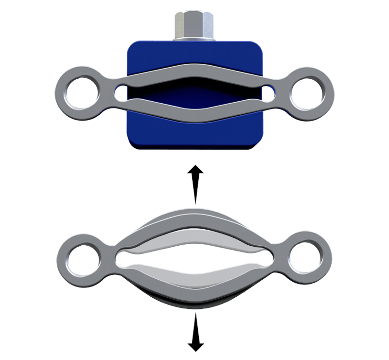 Placas de compresión de nitinol DynaNite<sup>®</sup>