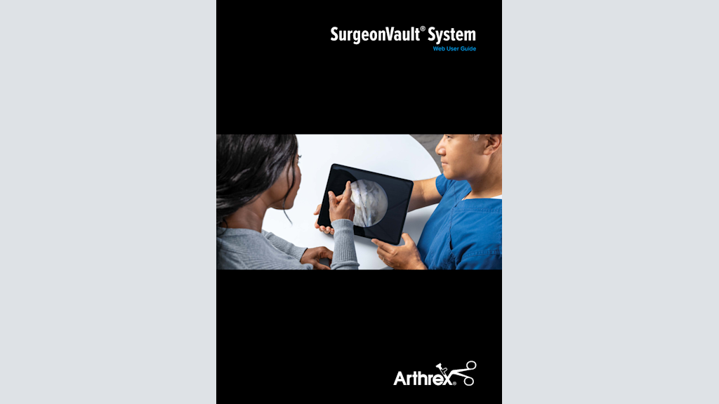 SurgeonVault® System Web User Guide