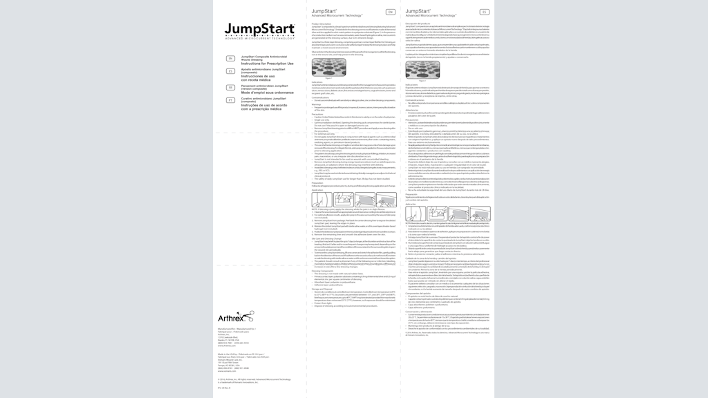 JumpStart® Composite Antimicrobial Wound Dressing