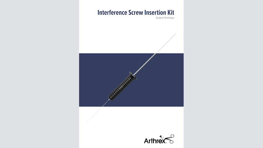 Interference Screw Insertion Kit