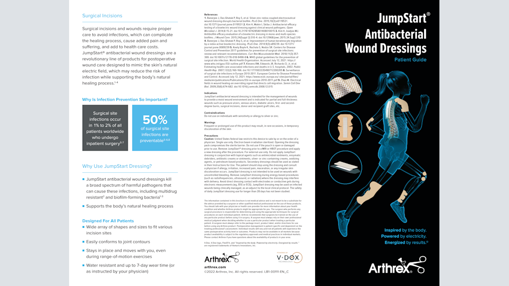 Patient Guide to JumpStart® Antimicrobial Wound Dressings