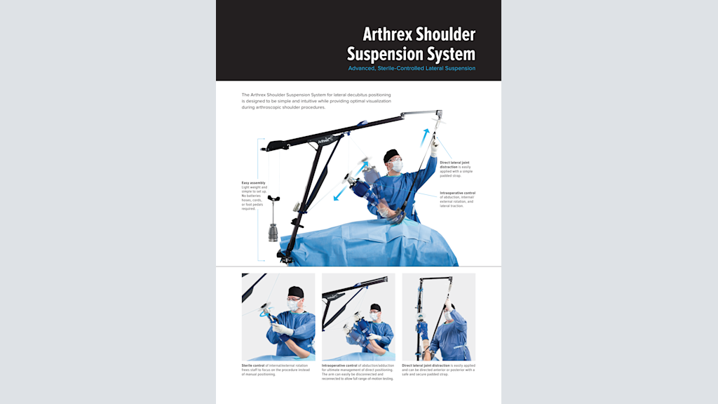 Arthrex Shoulder Suspension System