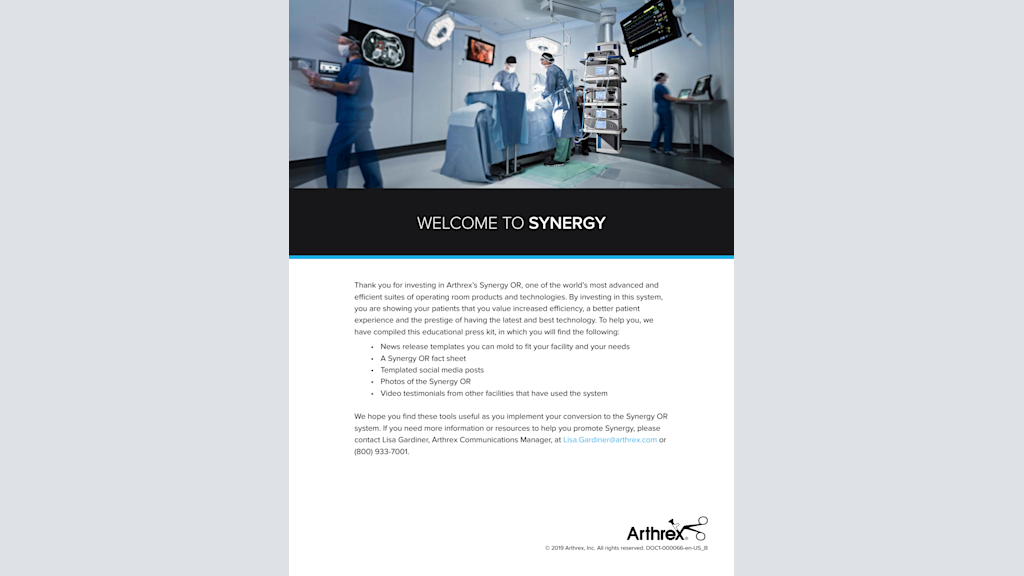Synergy Matrix Press Kit