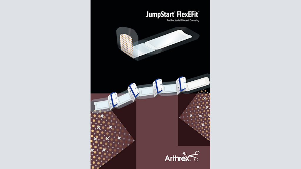 JumpStart® FlexEFit™ Antibacterial Wound Dressing
