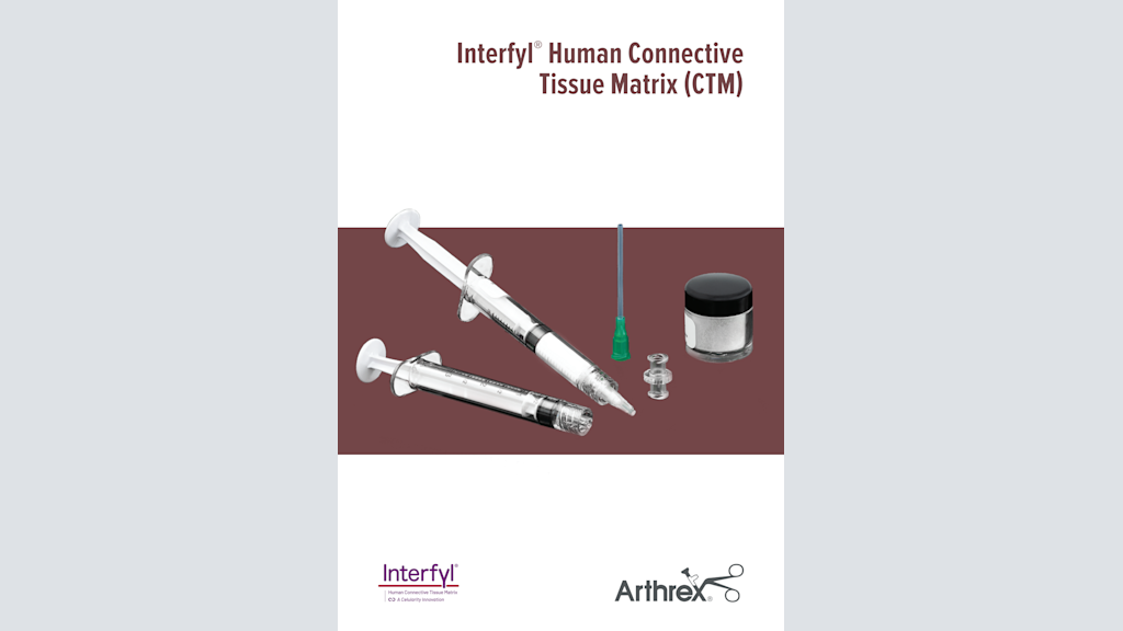 Interfyl® Human Connective Tissue Matrix (CTM)