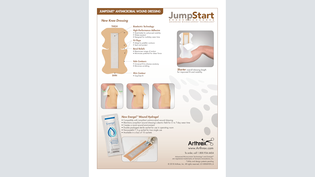 JumpStart® Antimicrobial Wound Dressing