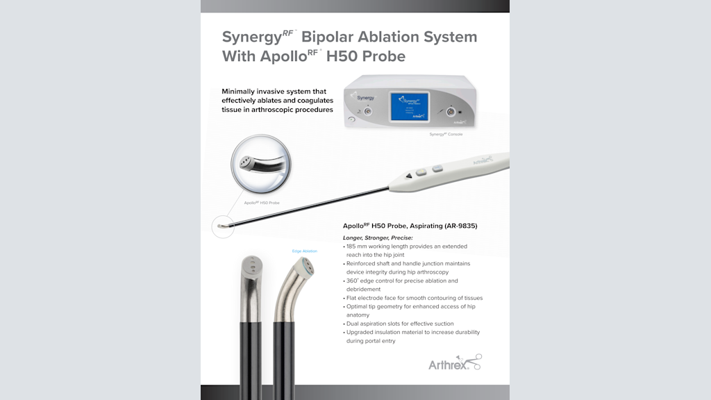 SynergyRF™ Bipolar Ablation System With ApolloRF® H50 Probe
