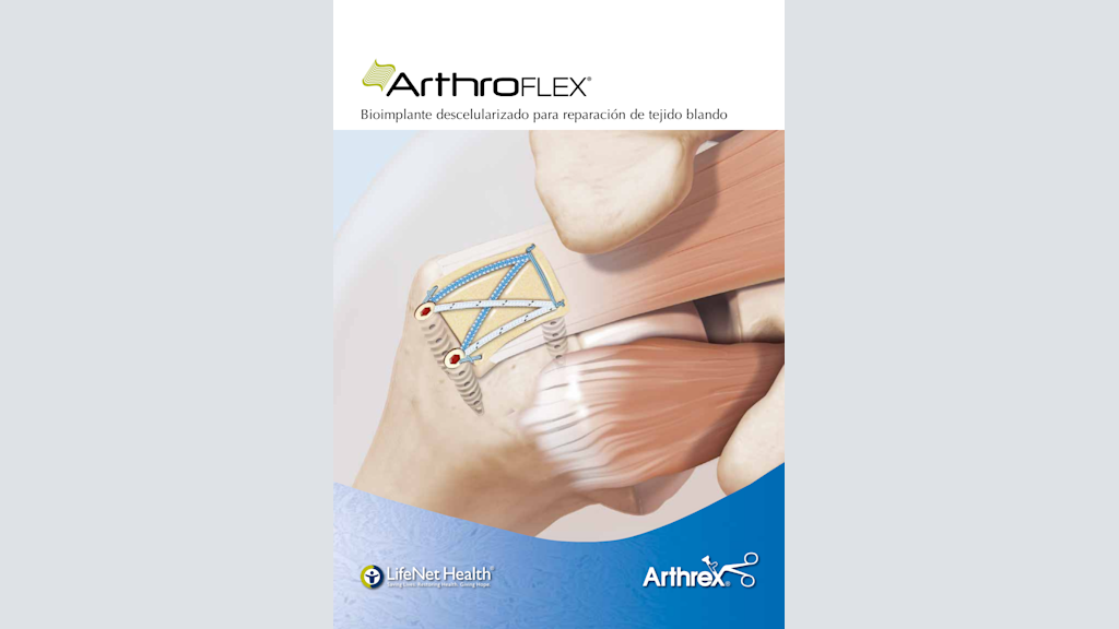 ArthroFlex® - Bioimplante descelularizado para reparación de tejido blando
