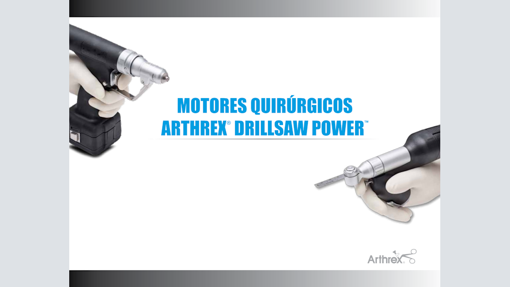 Motores quirúrgicos Arthrex® DrillSaw Power™
