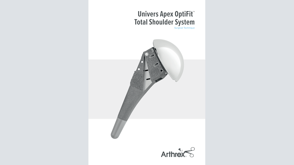 Univers Apex OptiFit™ Total Shoulder System