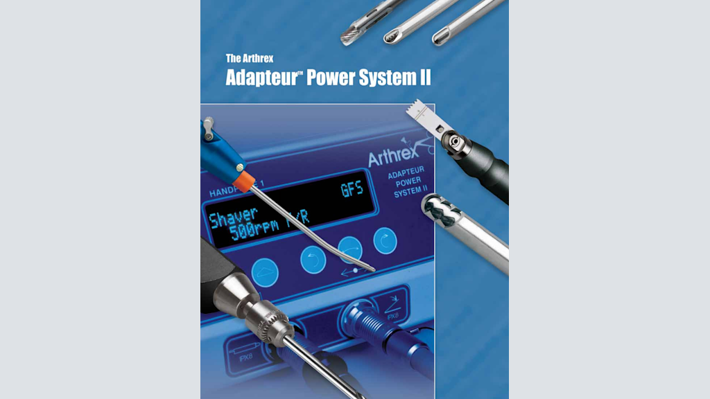 The Arthrex Adapteur™ Power System II