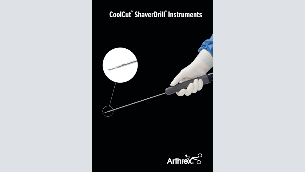CoolCut™ ShaverDrill™ Instruments