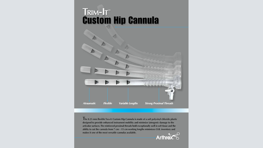 Trim-It™ Custom Hip Cannula