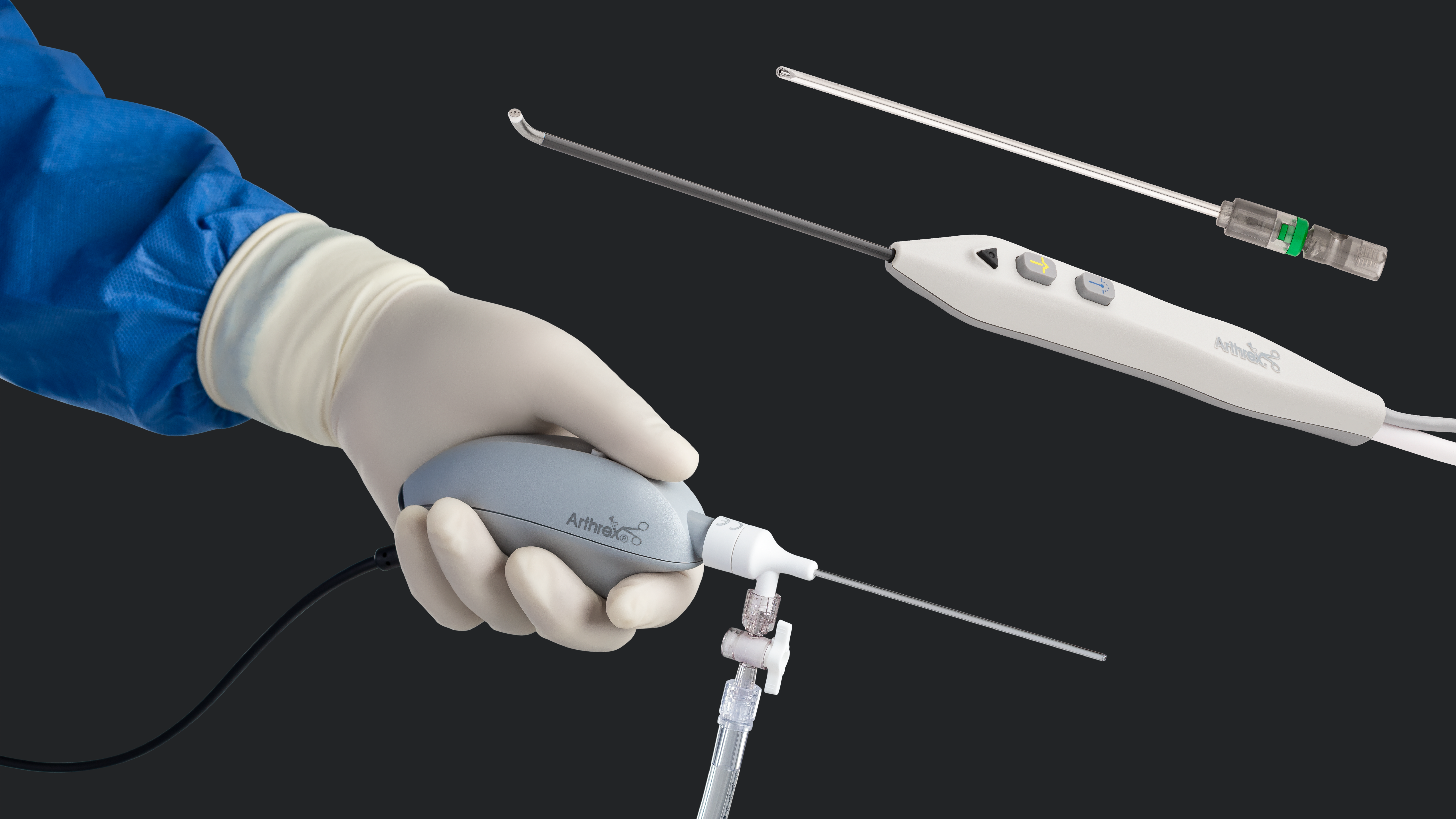 Nano Operative Knee Arthroscopy Using the Nano Sabre Shaver and Apollo<sup>RF®</sup> SJ50 Probe