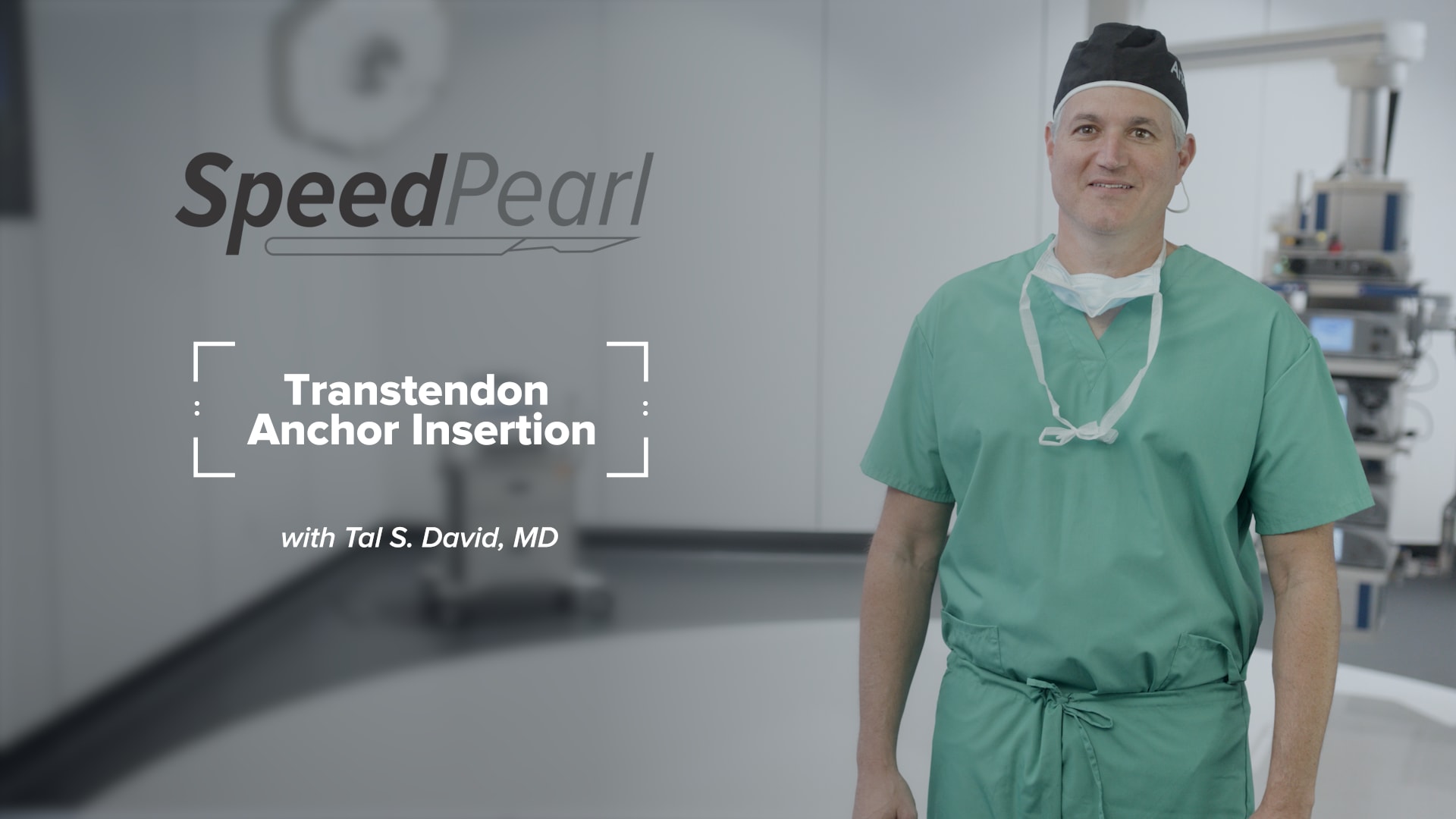 SpeedPearl: Transtendon Subscapularis Repair Using Knotless 2.6 FiberTak® Anchors