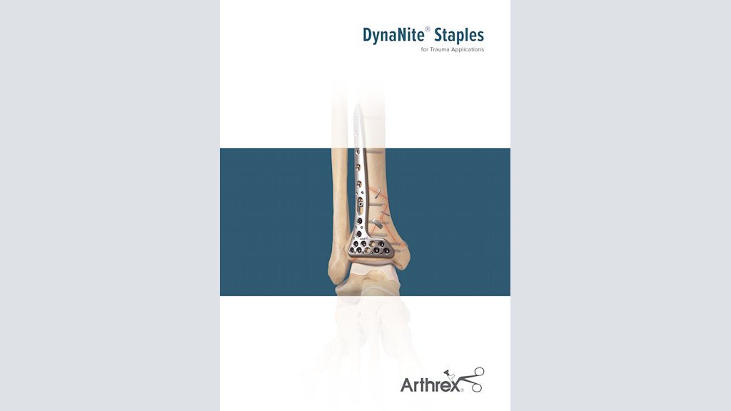 DynaNite® Staples for Trauma Applications