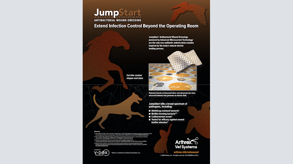 JumpStart® Antibacterial Wound Dressing Extend Infection Control Beyond the Operating Room