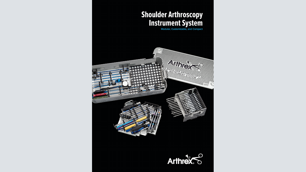 Shoulder Arthroscopy Instrument System - Modular, Customizable, and Compact