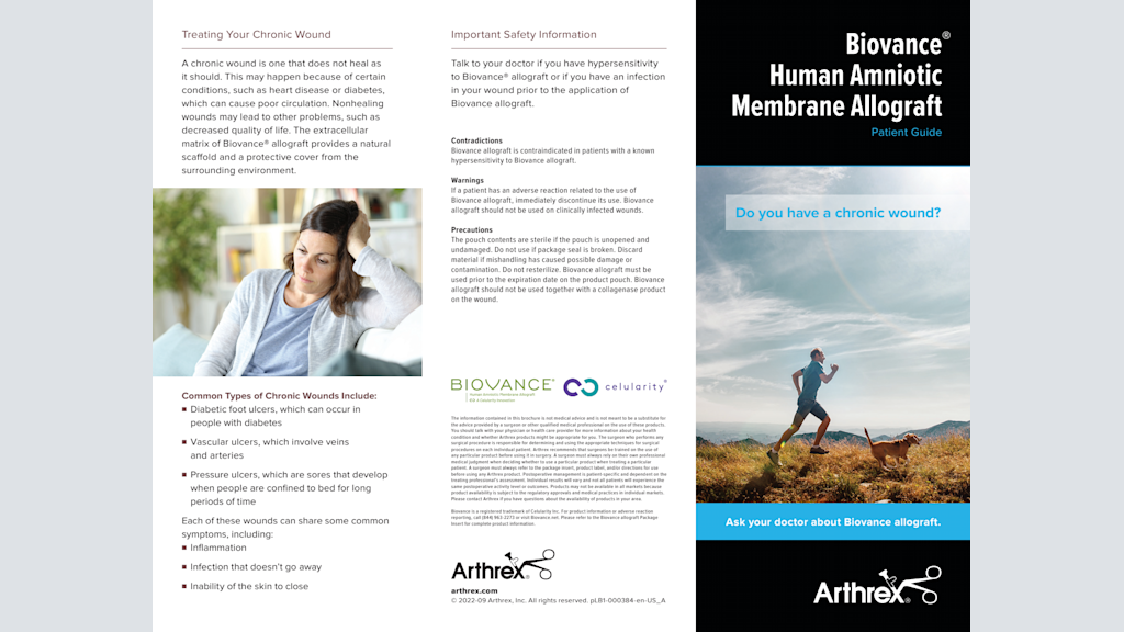 Biovance® Human Amniotic Membrane Allograft