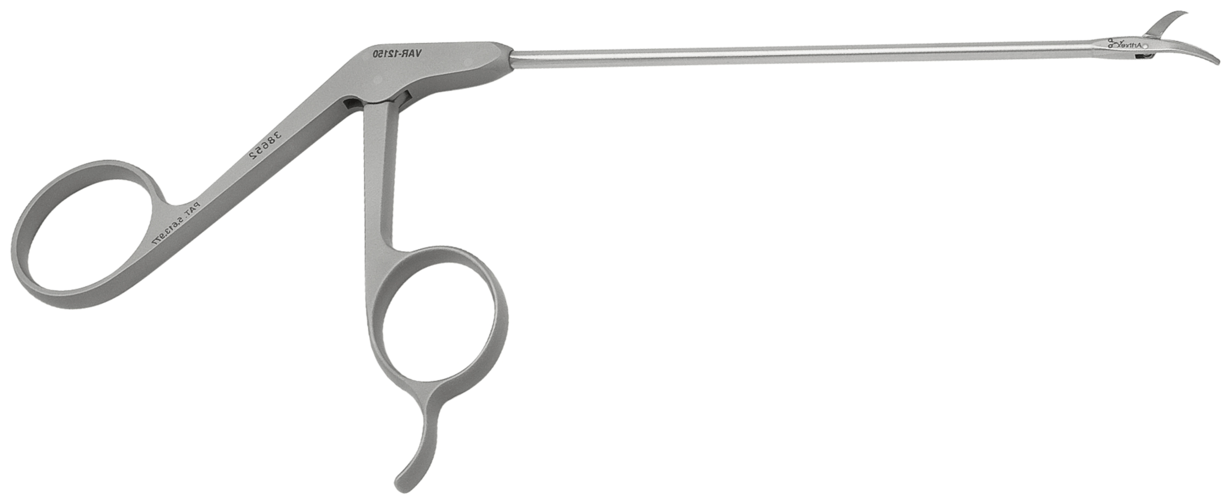Arthrex - Grasper, Pointed Straight Tip, 2.75 mm, Straight Shaft with SR Handle - AR-11700SR Arthrex - Grasper, Pointed Straight Tip, 2.75 mm, Straight Shaft with SR Handle - AR-11700SR