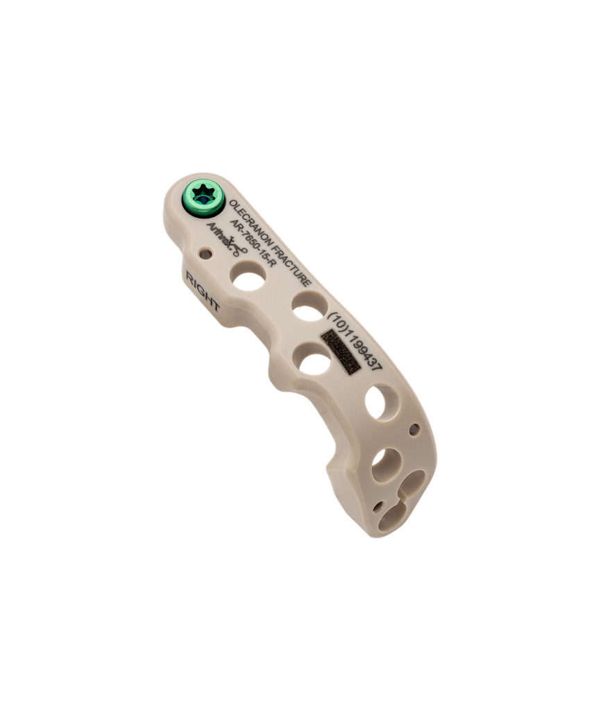 Arthrex - PEEK Aiming Guide - Olecranon Fracture, Right - AR-7650-15-R