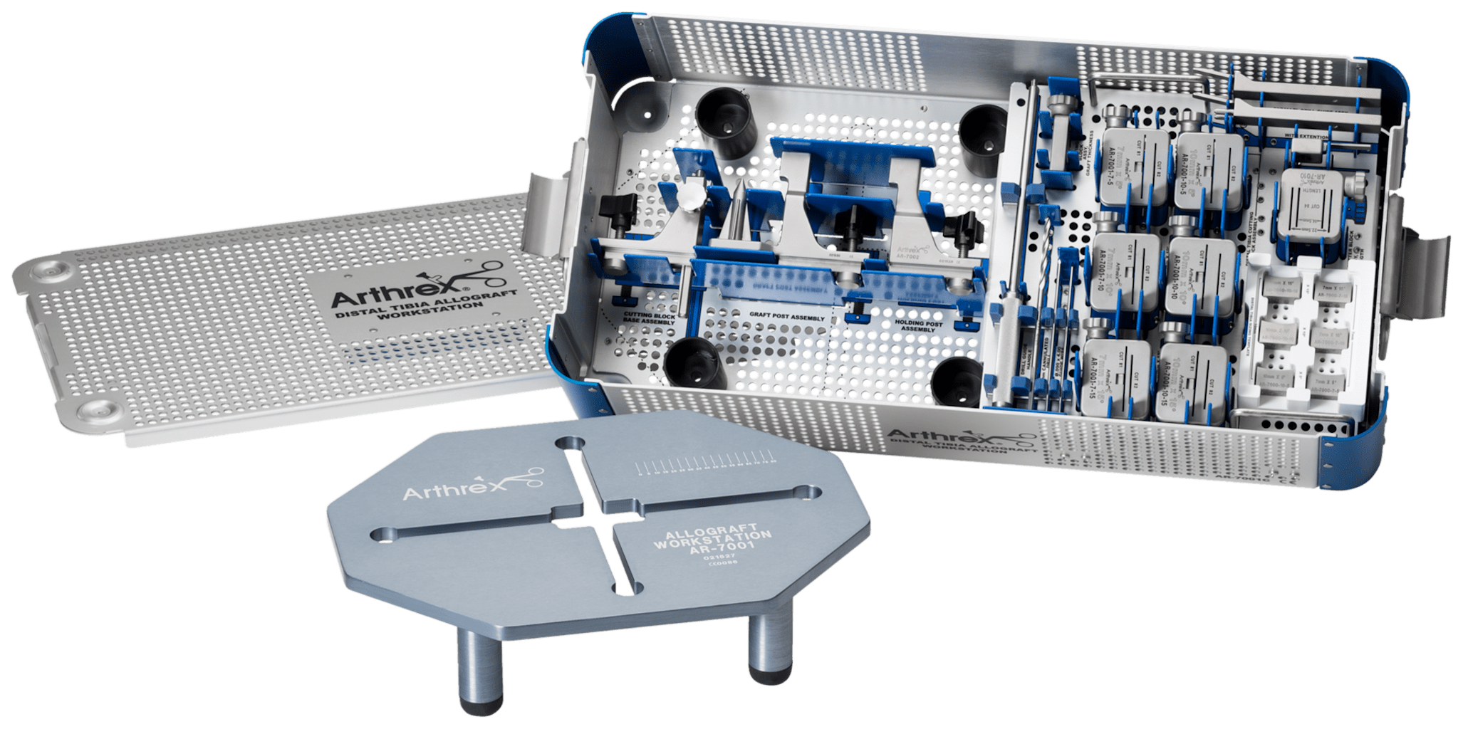 Arthrex - Distal Tibia Allograft Loaner Set - RAR-7001S
