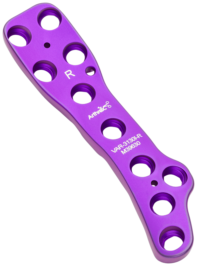 Arthrex - Ilial Fracture Plate, Titanium, 3.0 mm, Rht - VAR-3130I-R