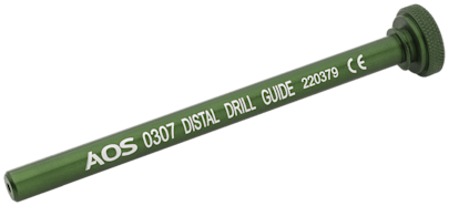 Drill Guide, Green, 2.5 mm