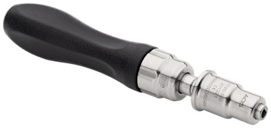 Ratcheting Small Axial Handle, AO Quick Connect, Cannulated