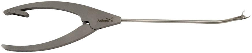 Suture Retriever, ø3.4 mm, 15° Up w/WishBone Handle