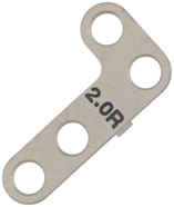 Low Profile Metatarsal Opening Wedge Plate, Titanium, Right, 2 mm