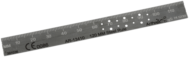 Steel Rule, 120 mm