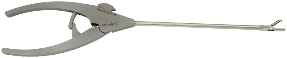 Grasper, Alligator Hook Tip, ø4.2 mm, Straight Shaft w/WishBone Handle