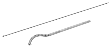 Flexible Kopffräse mit flexiblem TightRope-Führungsdraht, 10 mm