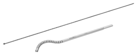Flexible Kopffräse mit flexiblem TightRope-Führungsdraht, 7 mm