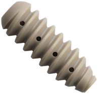 Tenodesis Screw, PEEK, Vented, 8 x 23 mm